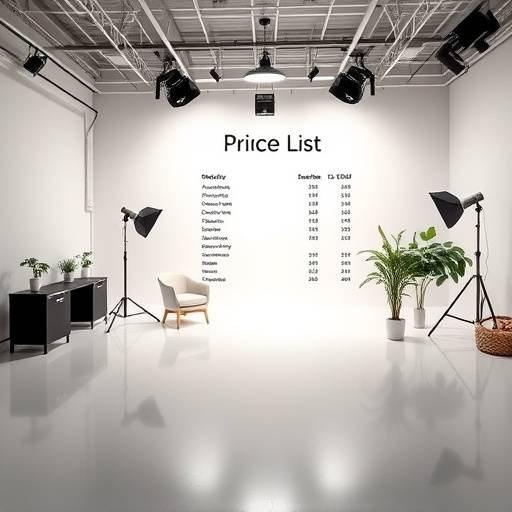 Aurora Studios photography pricing: Commercial Packages